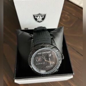 NIB Las Vegas Raiders Limited Edition 3D Stadium Watch, NFL